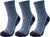Bonnetier Aventurier Socks - 3 pairs - Unisex - Grey