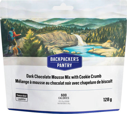 Backpacker's Pantry Dark Chocolate Mousse Mix with Cookie Crumb