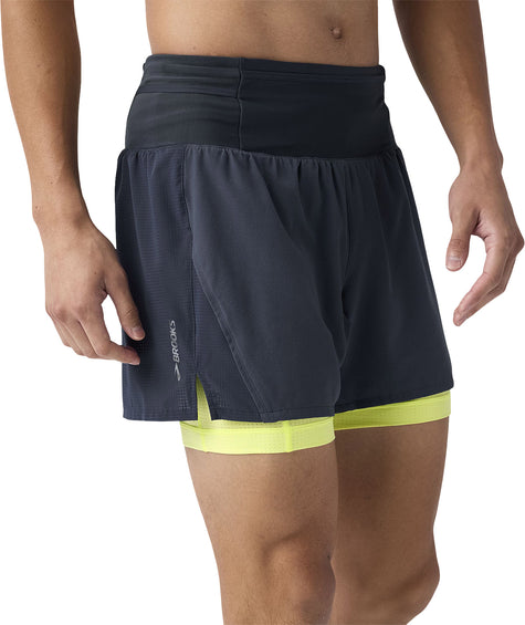 Brooks High Point 2.0 2-in-1 Short  5