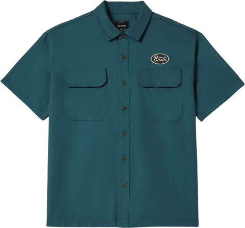 Brixton Mechanics Cru Short Sleeve Shirt - Men's