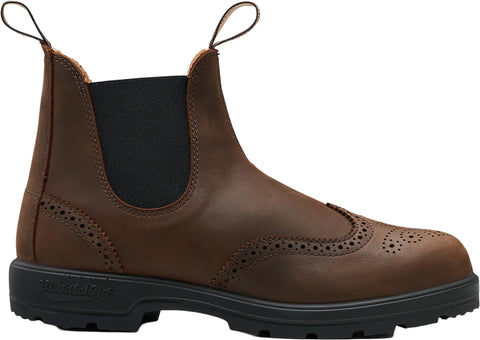 Blundstone 2444 - Classic Antique Brown Brogue Boots - Unisex