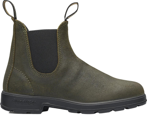 Blundstone 1615 - Originals Dark Olive Waxed Suede Boots - Unisex