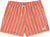 Bather Swim Trunk - Men's - Blue White Fine Stripe