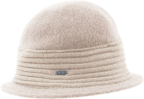 Canadian Hat CLARA - SOFT WOOL CLOCHE HAT - Women's