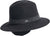 Canadian Hat FENWAY T - PACKABLE WOOL FEDORA HAT - Unisex - Black