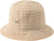 Canadian Hat Carmenia Short Crushable Cloche Hat - Unisex - Beige