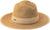 Canadian Hat Florent Crushable Fedora Hat with Straw Detail - Unisex - Brown