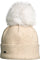 Canadian Hat ORWEL-P ORMOS PLEATED BEANIE W UPCYCLED FUR POM - Women's - Beige - Mix