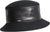 Canadian Hat BALLIC PACKABLE BUCKET HAT WITH LEATHER CROWN - Women's - Black