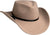 Canadian Hat WILL T - PACKABLE  FELT FEDORA HAT - Unisex - Taupe