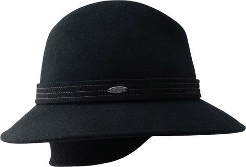 Canadian Hat Floria E - Fedora Hat with Earflap - Women's