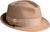 Canadian Hat FAUSTIN  FELT FEDORA HAT WITH BOW - Unisex - Taupe