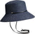 Canadian Hat BREN CS - LARGE BUCKET HAT WITH THIN LEATHER CHIN STRAP - Women's - Blue - Mix