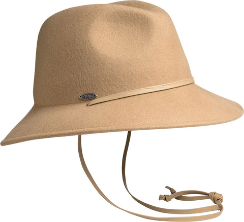 Canadian Hat BREN CS - LARGE BUCKET HAT WITH THIN LEATHER CHIN STRAP - Women's