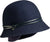 Canadian Hat CARLA E - SMALL CLOCHE HAT WITH EARFLAP - Women's - Navy