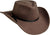 Canadian Hat FLINT P - PACKABLE COWBOY HAT - Unisex - Brown