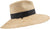 Canadian Hat Frederica A Fedora Hat in Raffia - Unisex - Beige