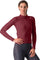 Castelli Espresso Thermal Jersey - Women's - Deep Bordeaux
