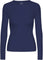Colorful Standard Organic Rib Long Sleeve T-Shirt - Women's - Marine Blue