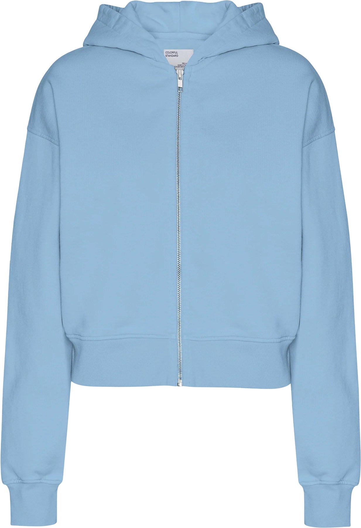 Colorful Standard Organic Crop Zip Hood - Women's | Altitude Colorful Standard Organic Crop Zip Hood - Women's | Altitude