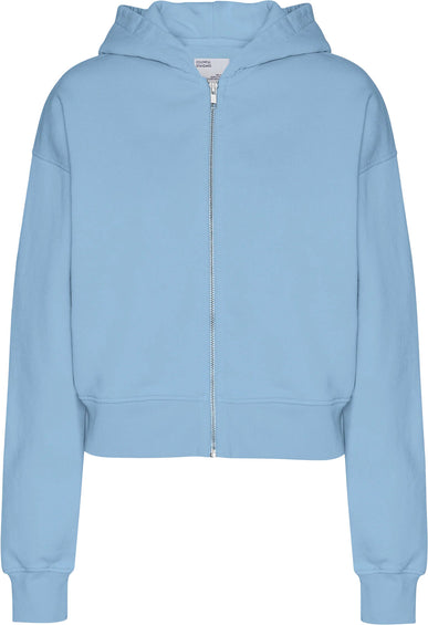 Colorful Standard Organic Crop Zip Hood - Women's