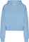 Colorful Standard Organic Crop Zip Hood - Women's - Seaside Blue