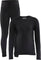 Craft Core Warm Baselayer Set Jersey - Youth - Black