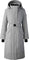 Canada Goose Bala Parka AlluraLuxe Wool - Women's - Baltic Grey Melange