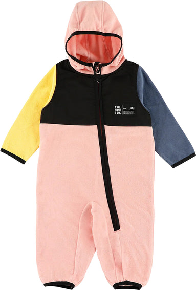 Color Kids Colorblock Fleece One Piece - Baby