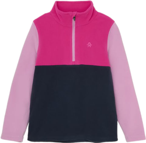 Color Kids Colorblock Fleece Pulllover Jacket - Kids