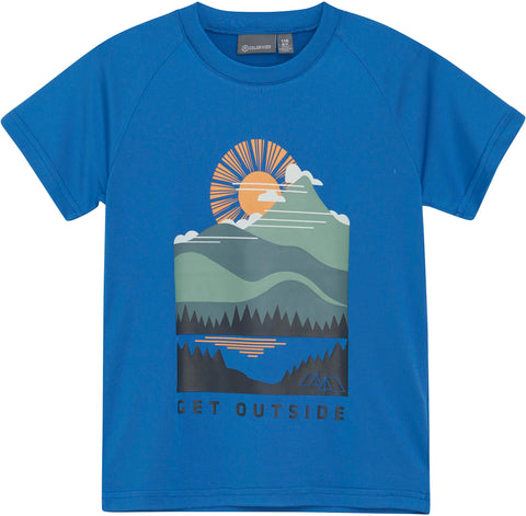 Color Kids Printed Short Sleeve T-Shirt - Boys