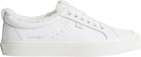 CARIUMA OCA Low Pebbled Leather Sneaker - Men's