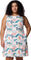 Columbia Chill River Plus Size Printed Dress - Women's - Alpenglow Pasteled