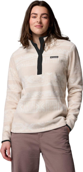 Columbia Benton Springs Printed Half Snap Fleece Pullover - Women's