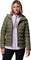 Columbia Delta Ridge II Down Hooded Jacket - Women's - Stone Green