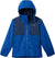 Columbia Rainy Trails II Fleece Lined Jacket - Youth - Mountain Blue - Collegiate Navy Slub