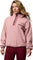 Columbia Helvetia II Cropped Half Snap Fleece Pullover - Women's - Eraser Pink - Fig - Rich Wine