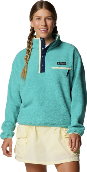 Columbia Helvetia II Cropped Half Snap Fleece Pullover - Women's