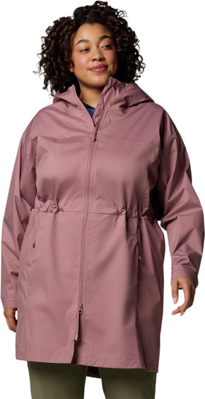 Columbia Weekend Adventure II Plus Size Long Shell Jacket - Women's