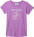 Columbia Tech Trail Short Sleeve Graphic T-Shirt - Girls - Razzle Heather - Ridge Line Life