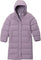 Columbia Amaze Puff™ Long Hooded Jacket - Girls - Shale Purple