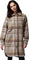 Columbia Wildest Venture™ Long Fleece Coat - Women's - Iron Vagabond Plaid