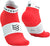 Compressport Pro Racing v4.0 Run Low Socks - Unisex - Fluo Red - White