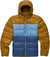 Cotopaxi Fuego Max Down Hooded Jacket - Men's - Bronze and Deep Sea