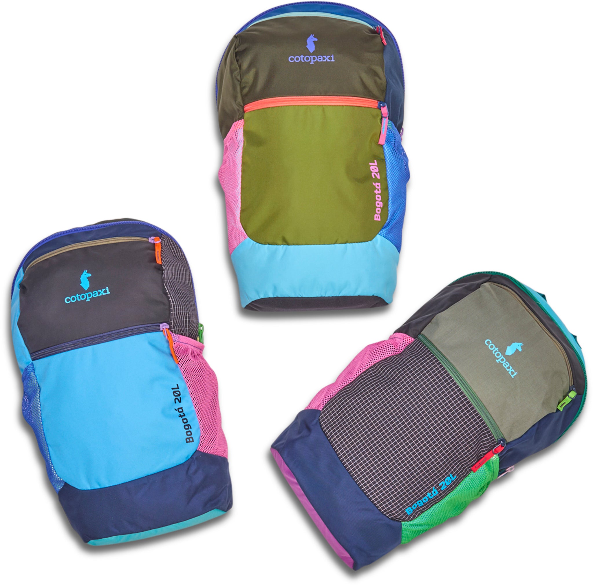 Cotopaxi Bogota 20L バックパック - Del Dia, Del Dia - 唯一無二。, 20L, ノートパソコン Cotopaxi Bogota 20L Backpack Del Dia
