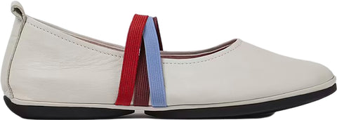 Camper Twins Leather Moccasin Ballerina - Women's