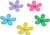 Crocs Flower Power 5 Pack Jibbitz Shoe Charms - Kids - Flower Power