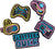 Crocs Lights Up Neon Gamer 5 Pack Jibbitz Shoe Charms - Kids - Light Up Neon Gamer