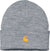 Carhartt Work In Progress Chase Beanie - Unisex - Grey Heather - Gold