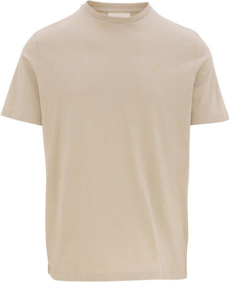 Calvin Klein Smooth Cotton Monogram Logo T-Shirt - Men's